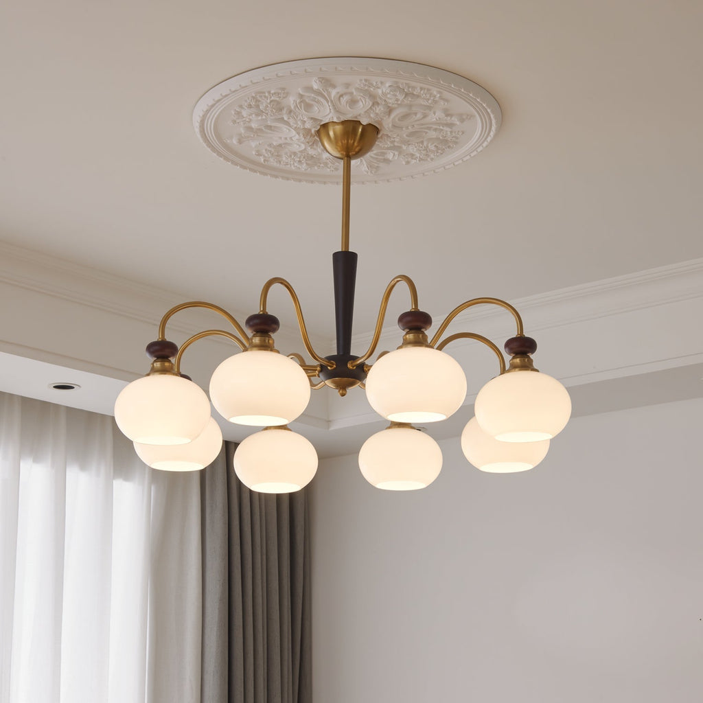 Taleniel Glass Chandelier-Moonnatur