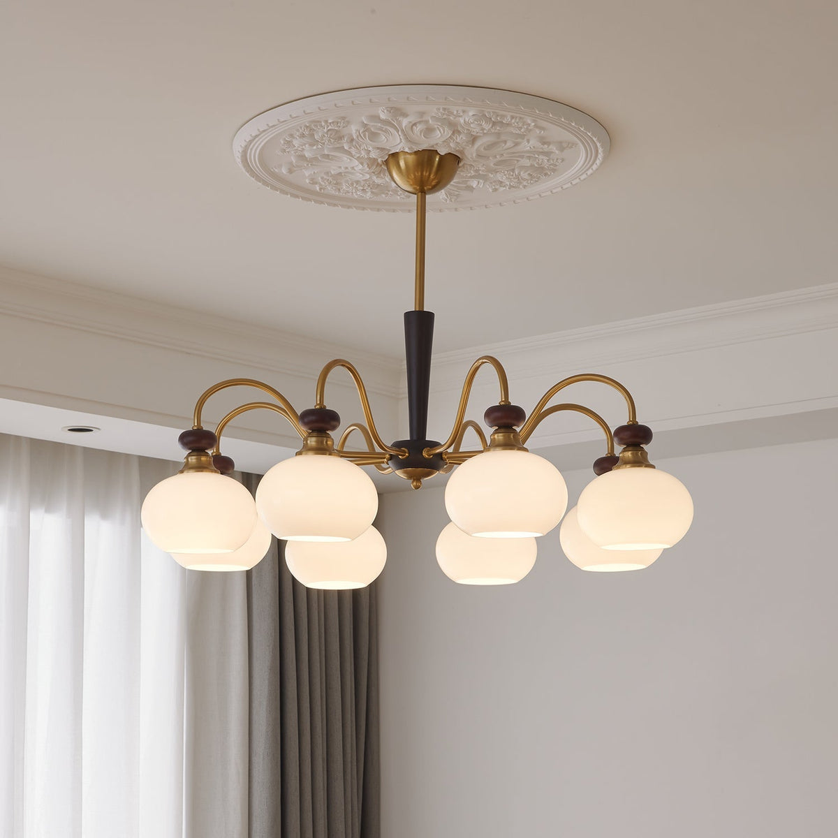 Taleniel Glass Chandelier-Moonnatur