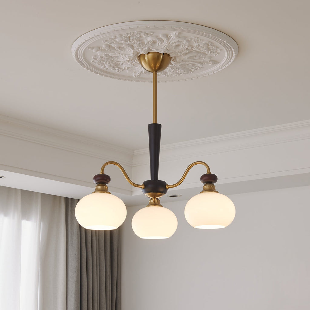 Taleniel Glass Chandelier-Moonnatur