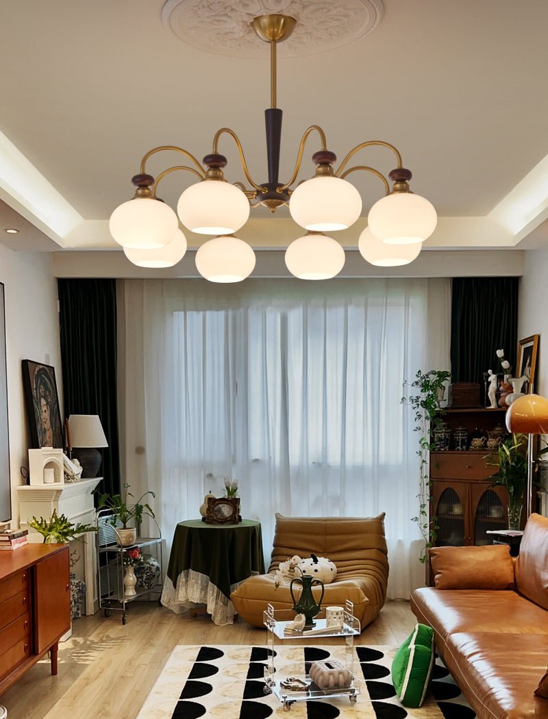 Taleniel Glass Chandelier-Moonnatur