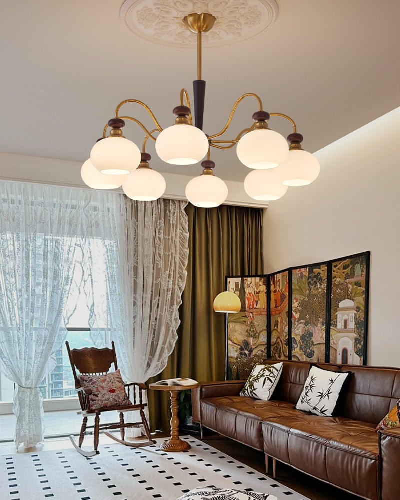 Taleniel Glass Chandelier-Moonnatur