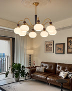 Taleniel Glass Chandelier-Moonnatur