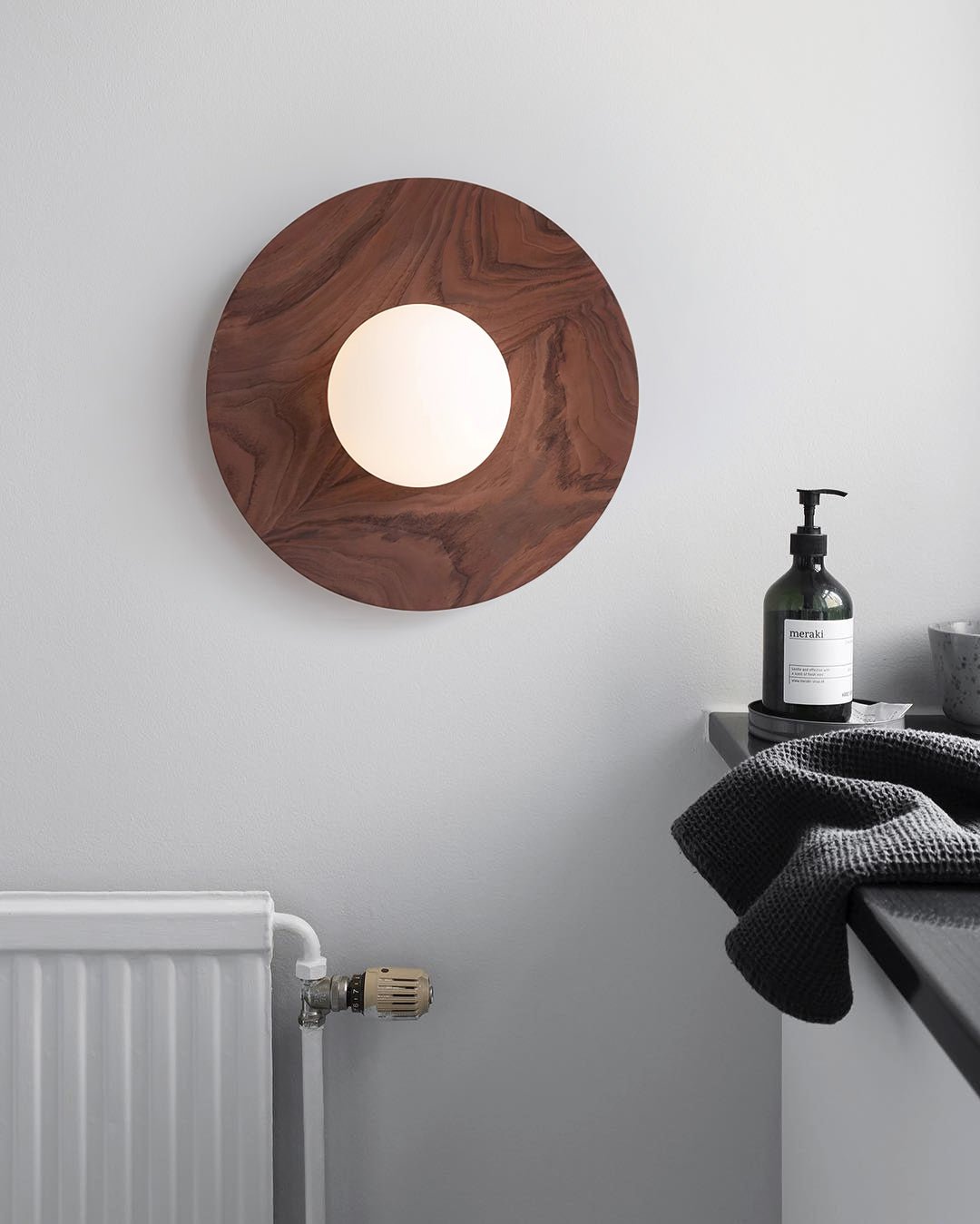 Nelyneth Glass Wall Light-Moonnatur