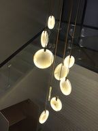 Nethenaria Alabaster Pendant Light-Moonnatur