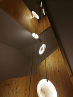 Nethenaria Alabaster Pendant Light-Moonnatur
