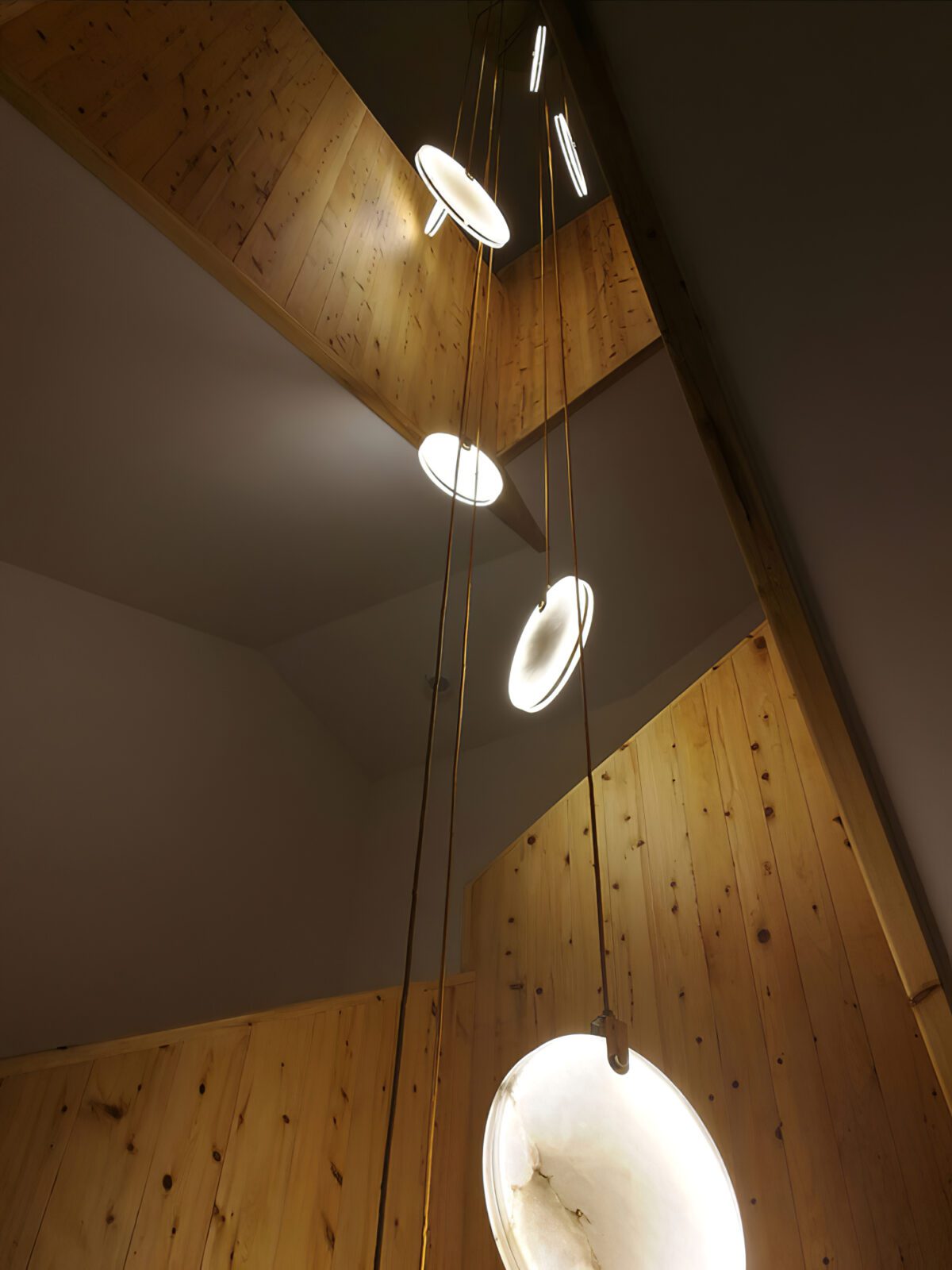 Nethenaria Alabaster Pendant Light-Moonnatur