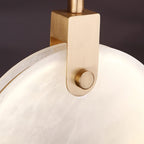 Nethenaria Alabaster Pendant Light-Moonnatur