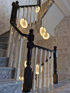 Nethenaria Alabaster Pendant Light-Moonnatur