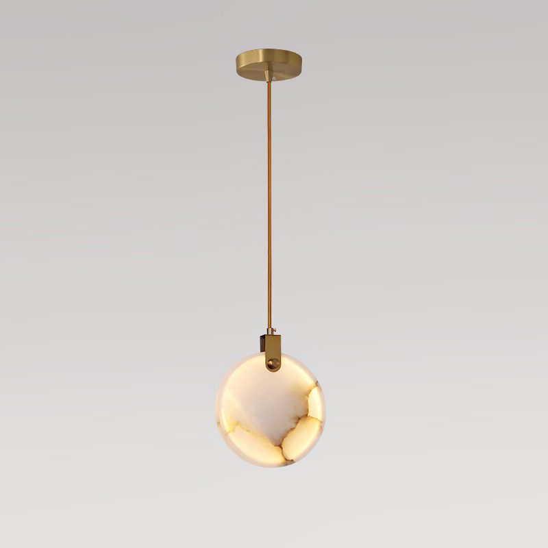 Nethenaria Alabaster Pendant Light-Moonnatur