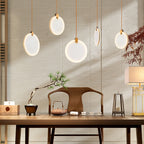 Nethenaria Alabaster Pendant Light-Moonnatur