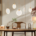Nethenaria Alabaster Pendant Light-Moonnatur