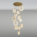 Nethenaria Alabaster Pendant Light-Moonnatur