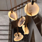 Nethenaria Alabaster Pendant Light-Moonnatur