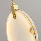 Nethenaria Alabaster Pendant Light-Moonnatur