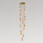 Nethenaria Alabaster Pendant Light-Moonnatur