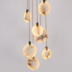 Nethenaria Alabaster Pendant Light-Moonnatur