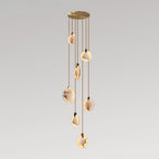 Nethenaria Alabaster Pendant Light-Moonnatur