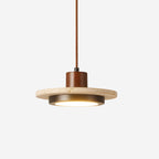 Carneliel Travertine Pendant Light-Moonnatur