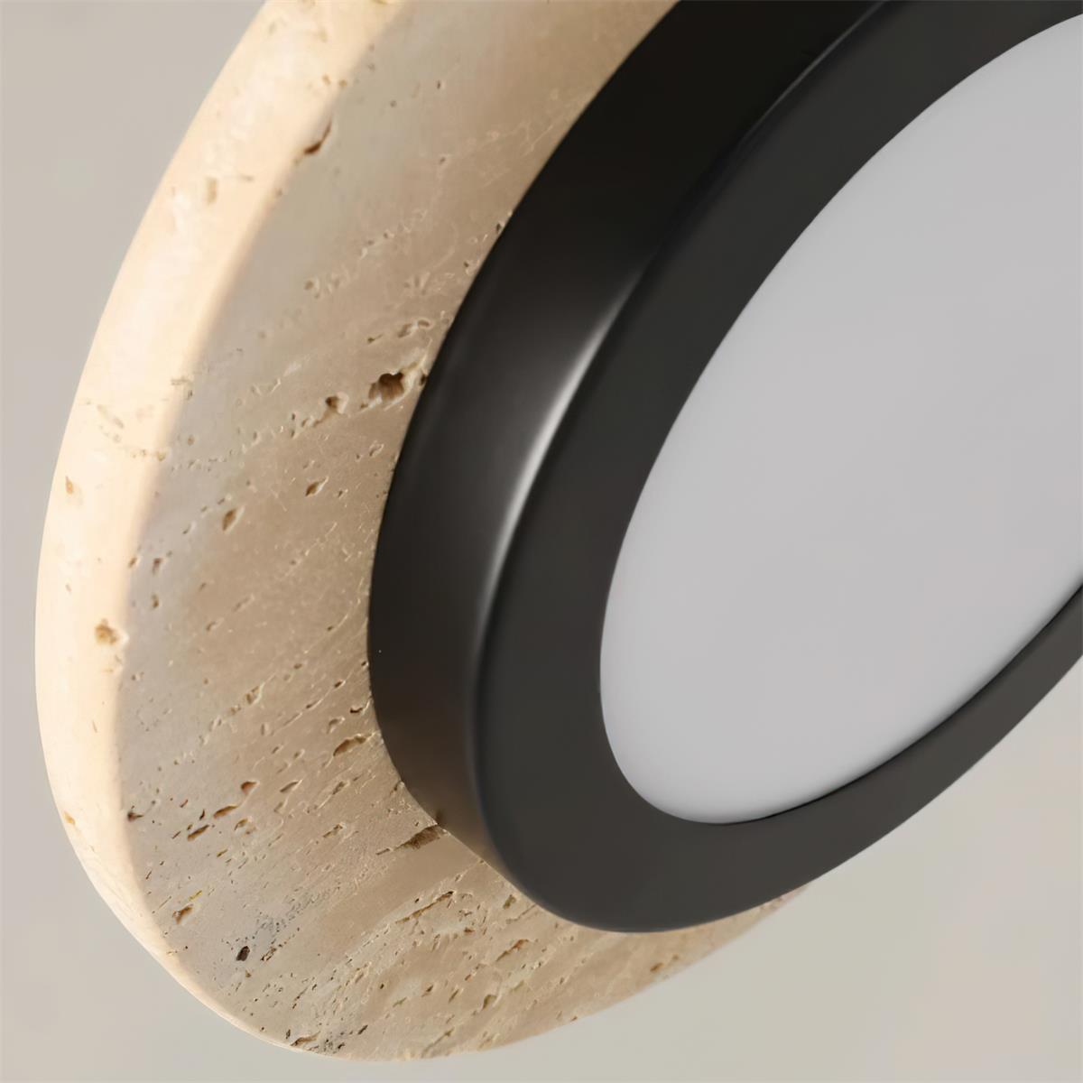Carneliel Travertine Pendant Light-Moonnatur