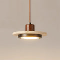 Carneliel Travertine Pendant Light-Moonnatur