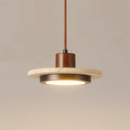 Carneliel Travertine Pendant Light-Moonnatur