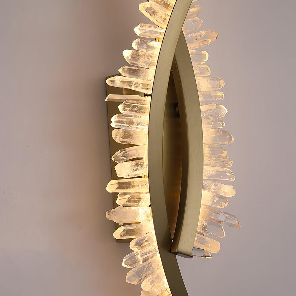 Valenia Crystal Wall Light-Moonnatur