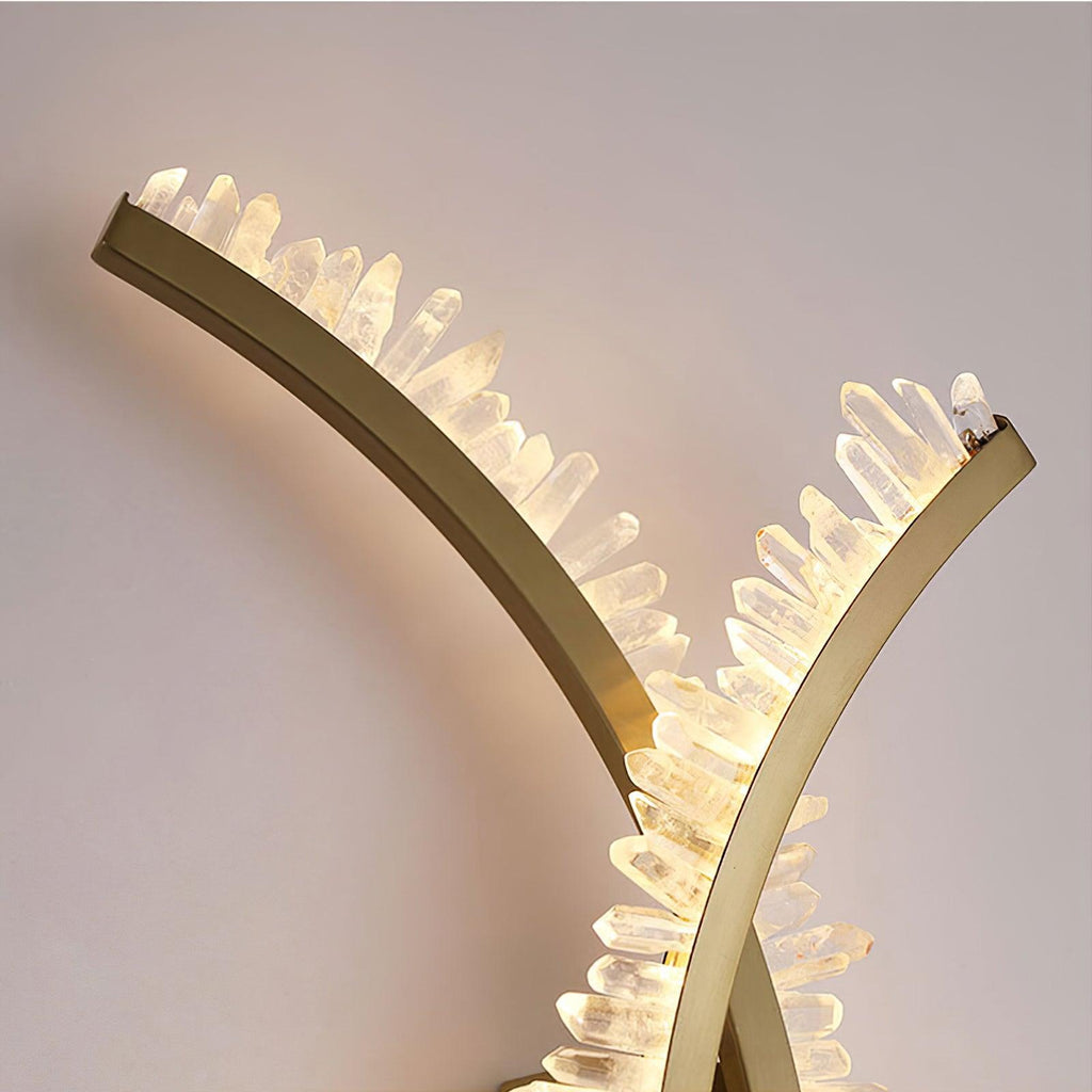 Valenia Crystal Wall Light-Moonnatur