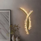 Valenia Crystal Wall Light-Moonnatur