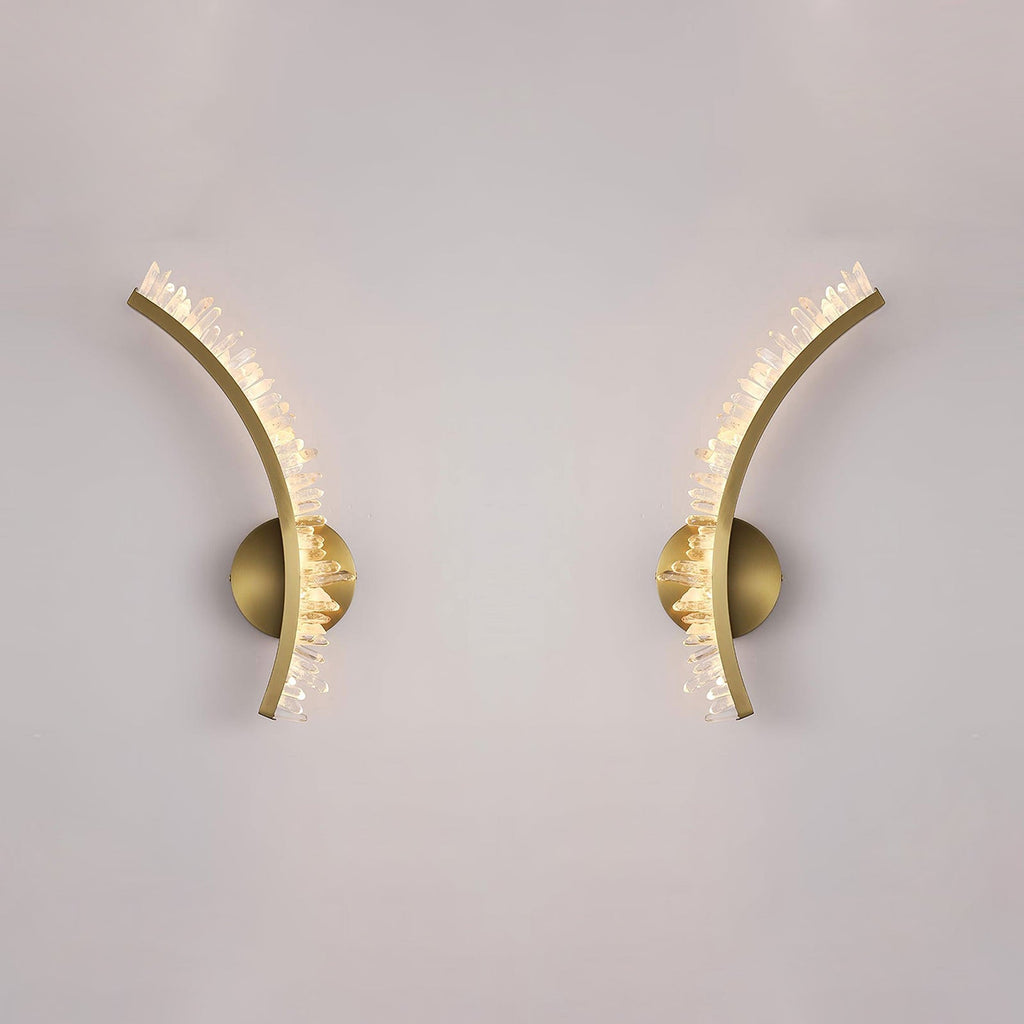 Valenia Crystal Wall Light-Moonnatur