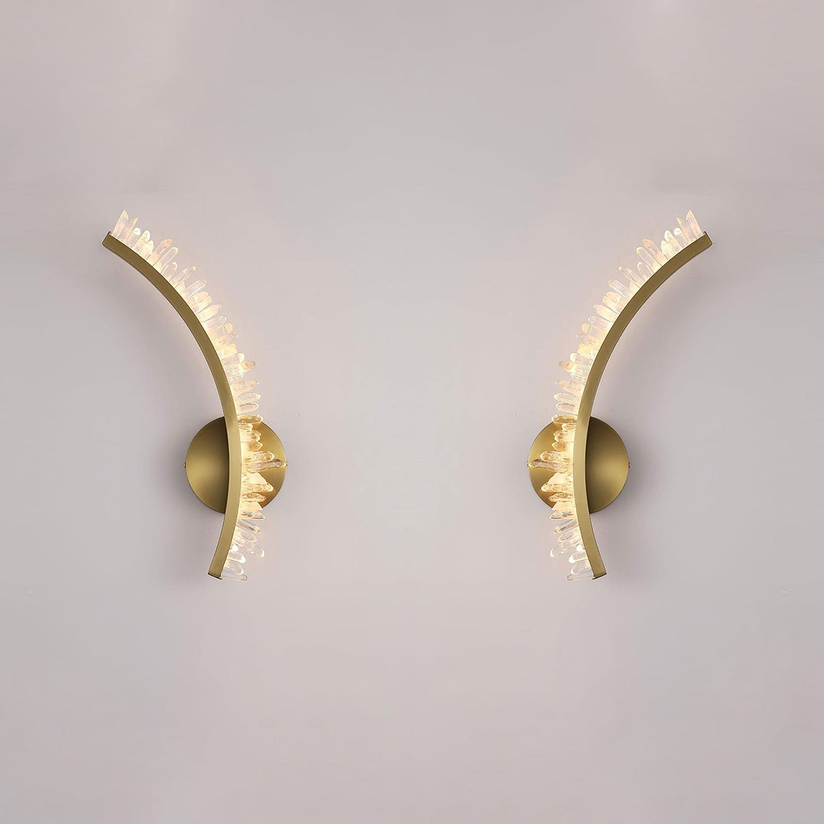 Valenia Crystal Wall Light-Moonnatur
