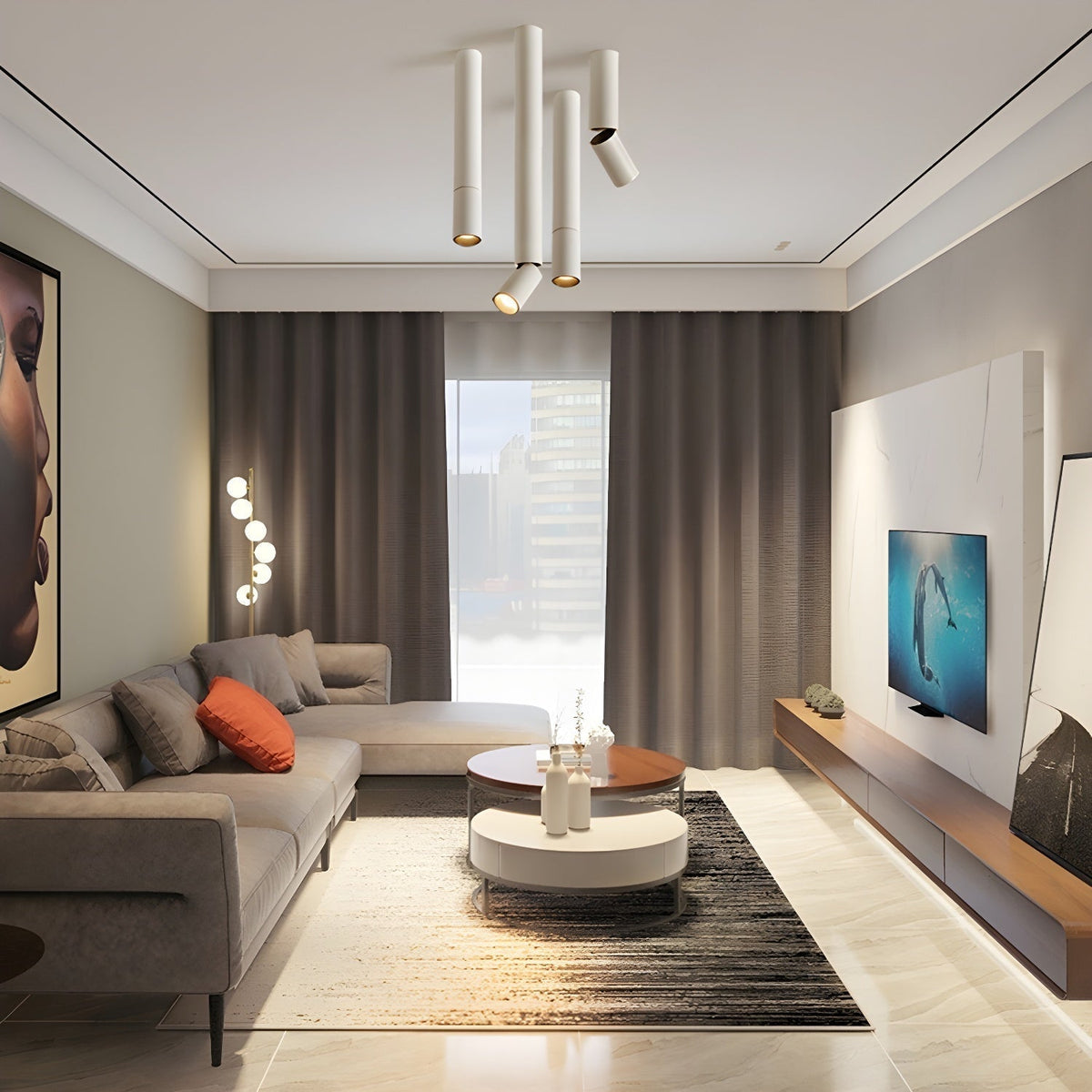 Perrineth Aluminium Spotlight-Moonnatur