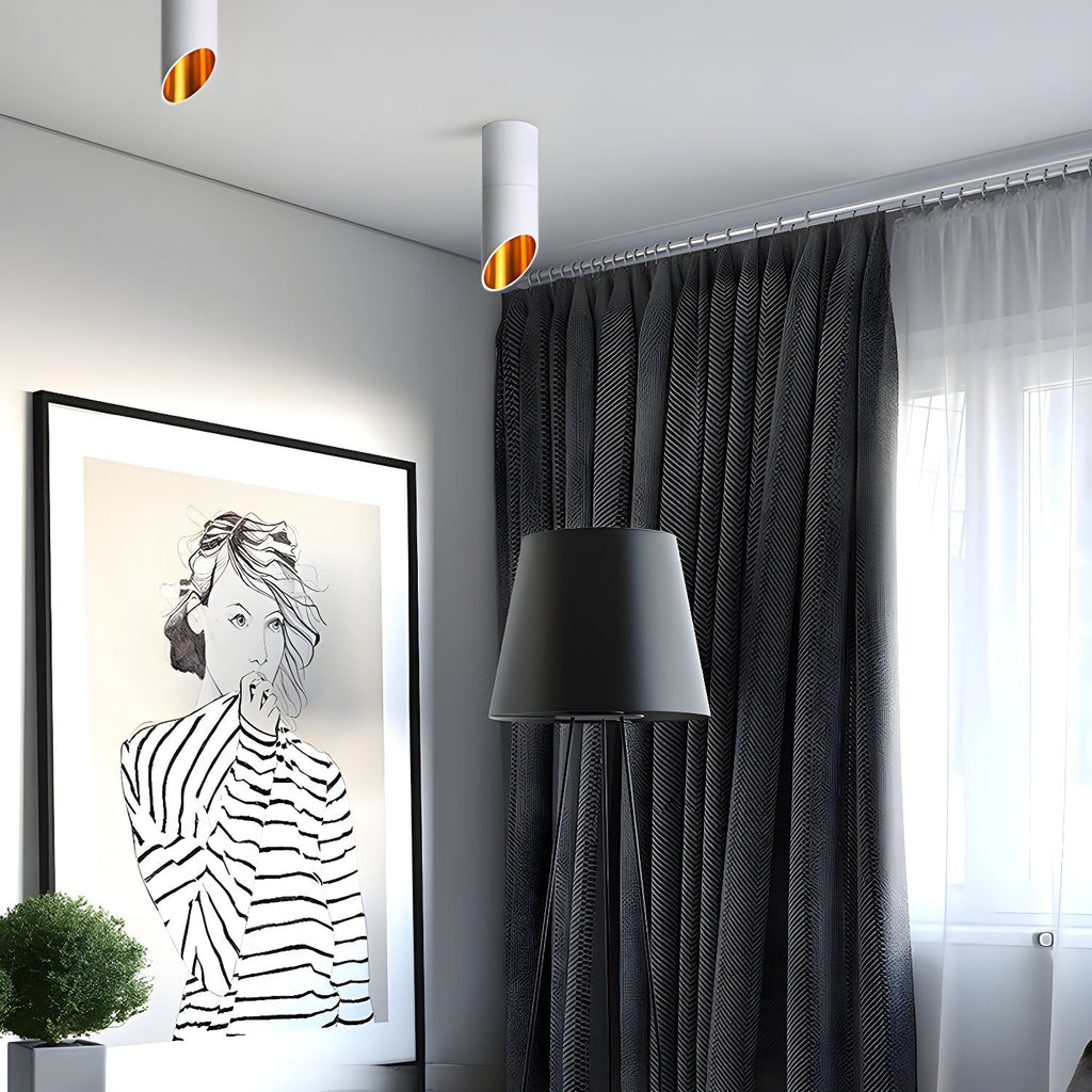 Carrowlyn Aluminium Ceiling Light-Moonnatur