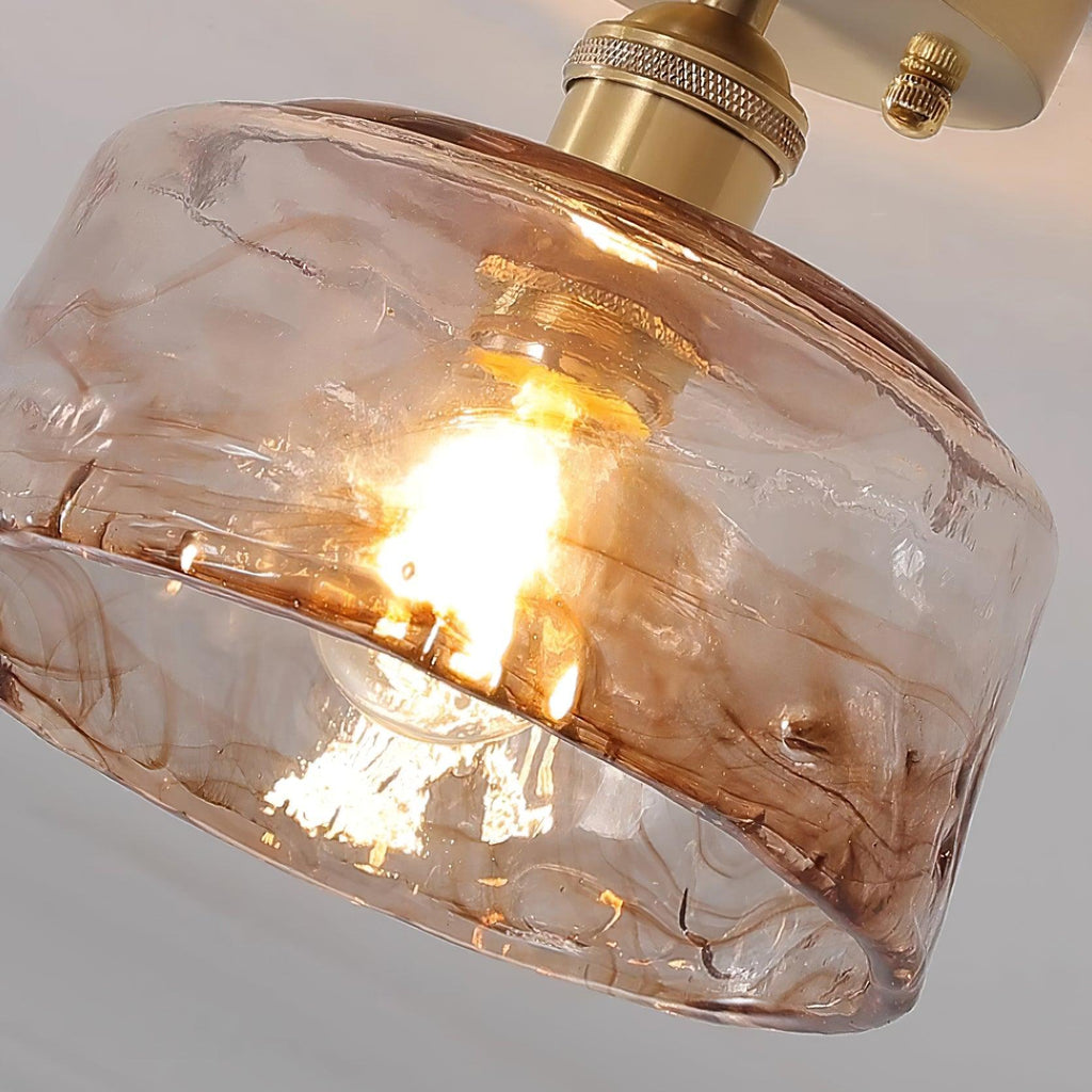 Islenbrook Glass Ceiling Light-Moonnatur