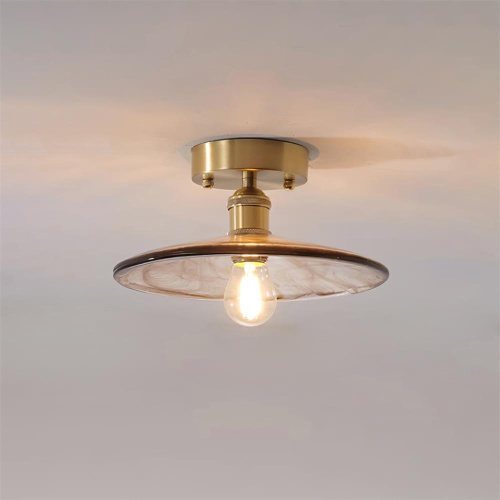 Islenbrook Glass Ceiling Light-Moonnatur