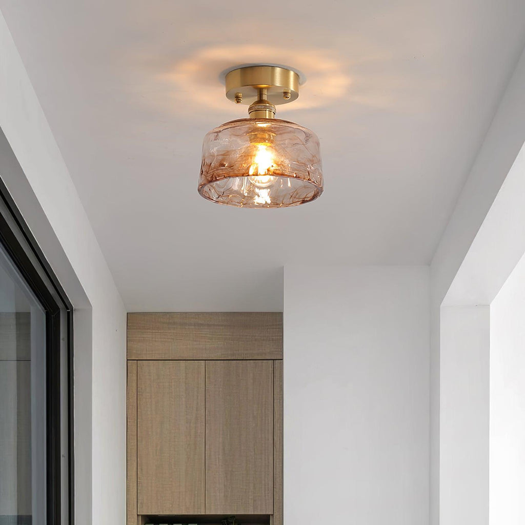 Islenbrook Glass Ceiling Light-Moonnatur