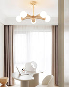 Veyrenheath Travertine Ceiling Light-Moonnatur