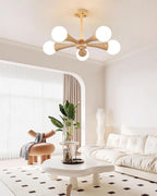 Veyrenheath Travertine Ceiling Light-Moonnatur