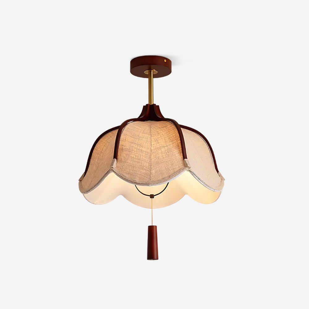 Morreloria Fabric Ceiling Light-Moonnatur