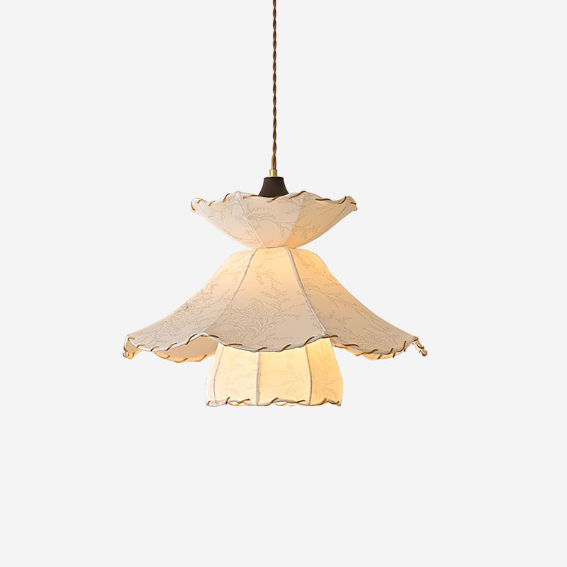 Farnelevia Fabric Pendant Light-Moonnatur