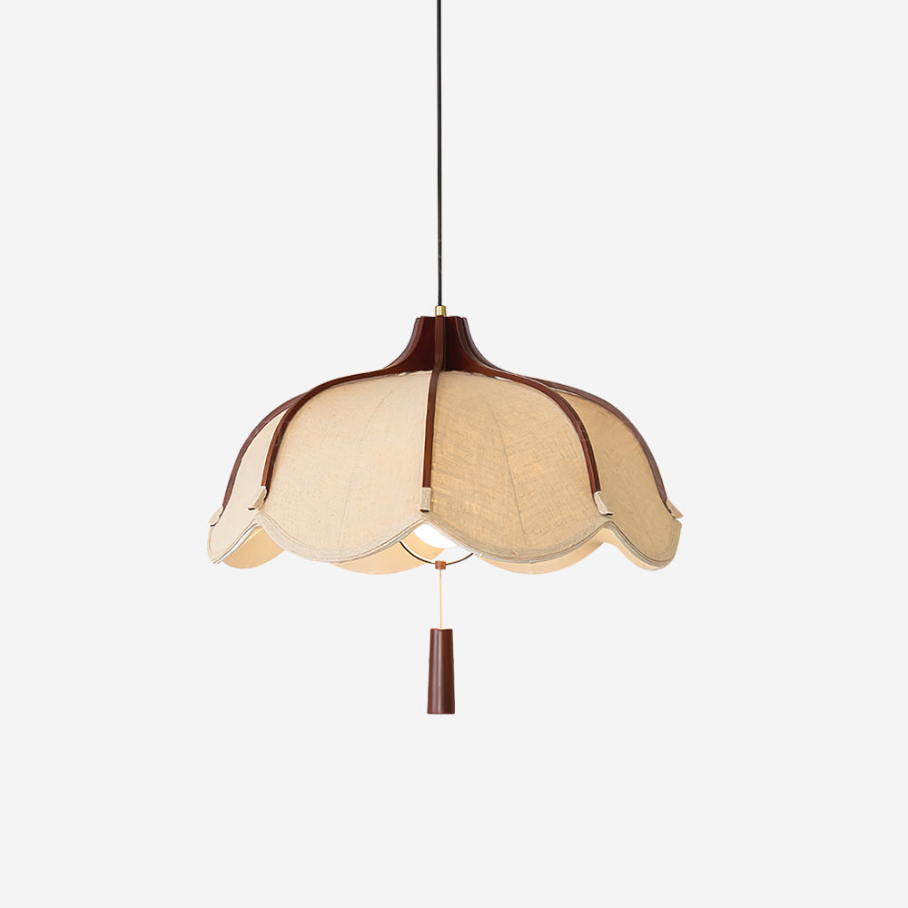 Cumberlynne Fabric Pendant Light-Moonnatur