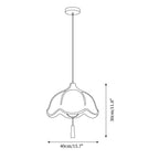 Cumberlynne Fabric Pendant Light-Moonnatur