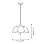 Cumberlynne Fabric Pendant Light-Moonnatur