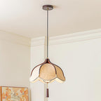 Cumberlynne Fabric Pendant Light-Moonnatur