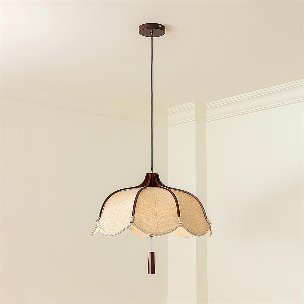 Cumberlynne Fabric Pendant Light-Moonnatur