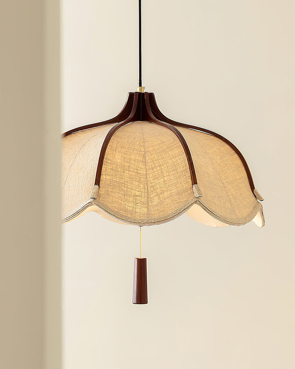 Cumberlynne Fabric Pendant Light-Moonnatur