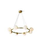 Barrowgrove Alabaster Chandelier-Moonnatur