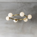 Barrowgrove Alabaster Chandelier-Moonnatur