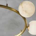 Barrowgrove Alabaster Chandelier-Moonnatur