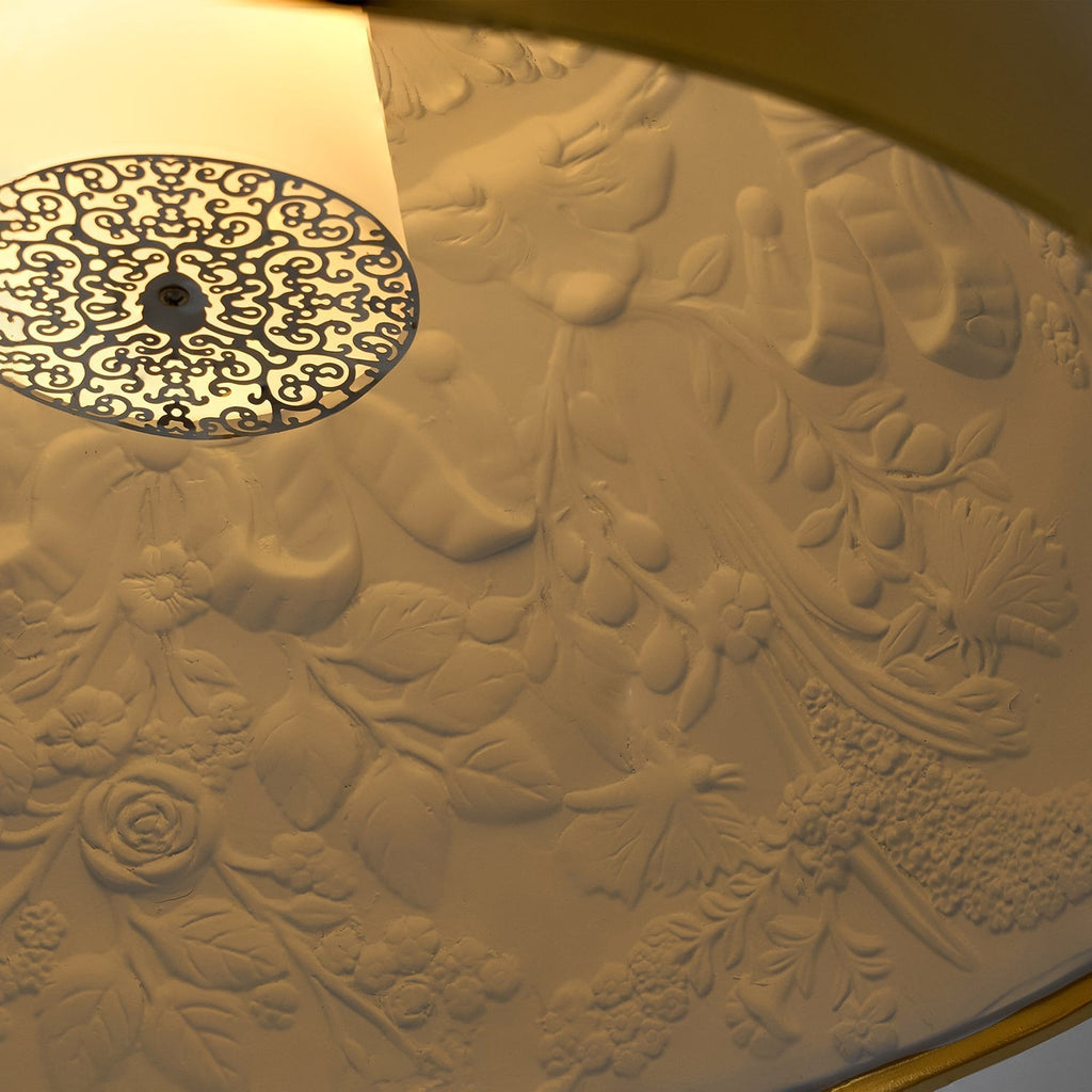Zamoria Plaster Pendant Lamp-Moonnatur