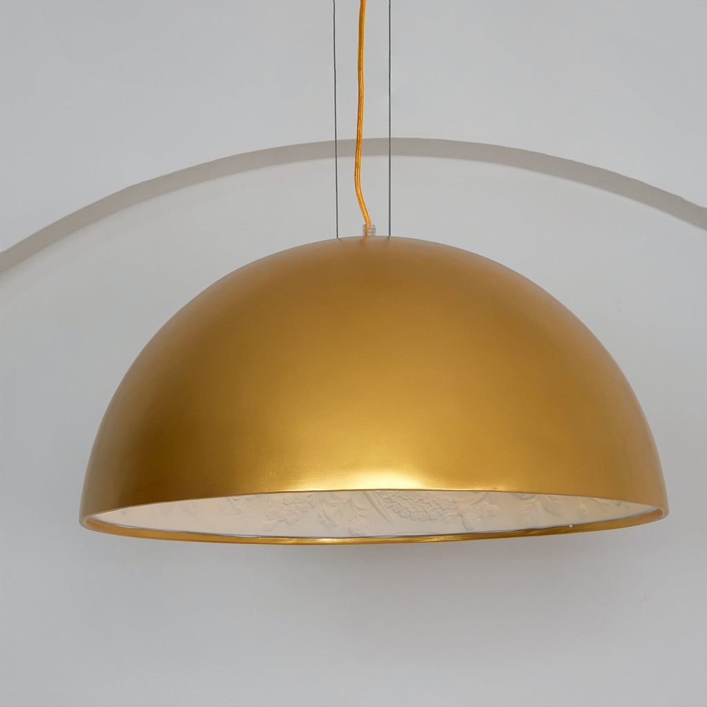 Zamoria Plaster Pendant Lamp-Moonnatur